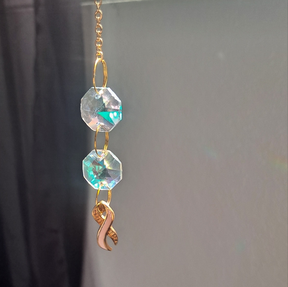 Upcycled Pin Mini Suncatcher Or Purse Charm